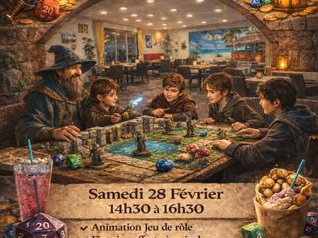 Jeu de rôle pour Ado à l' Espace des Possibles à Figeac