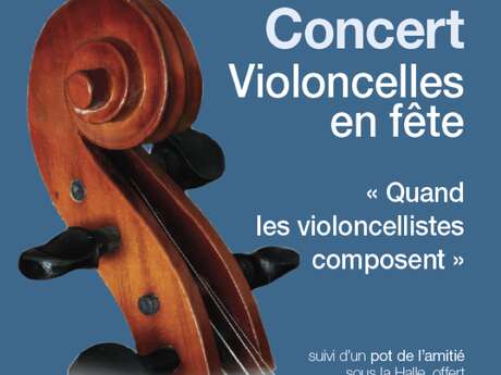 Concert  à Thémines : « violoncelles en fête - quand les violoncellistes composent »