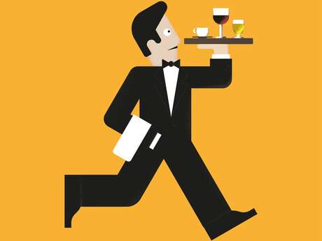 Course des serveuses et garçons de café