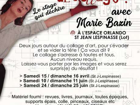 Collage décollage ! Le stage qui déchire