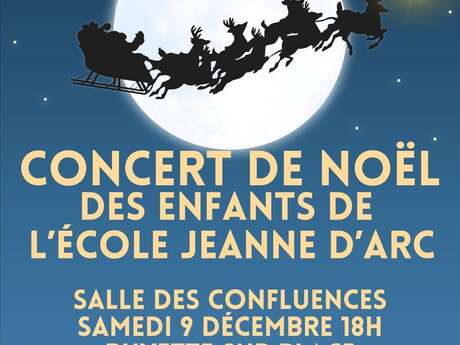 Concert de Noël des enfants de l'école Jeanne D'Arc