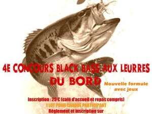 4eme concours Black bass aux leurres du bord