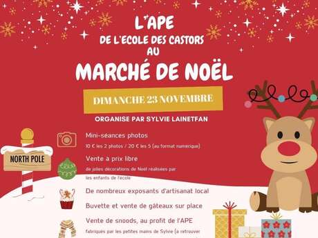 Marché de Noël de l'école des Castors