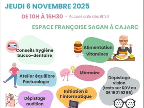 60 ans et + : restons en forme !