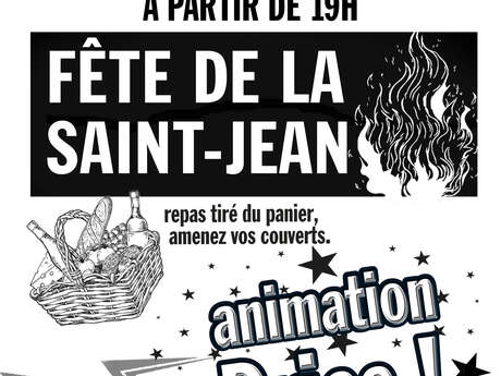 Feu de la Saint-Jean à Lacapelle-Cabanac