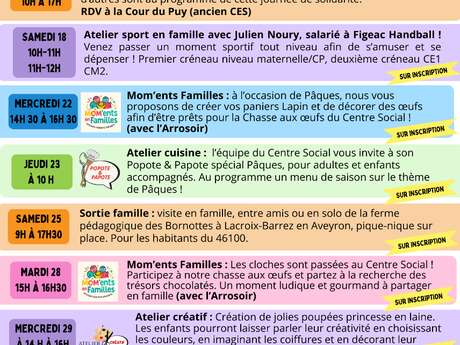 Atelier Popote et Papote : saveurs du printemps