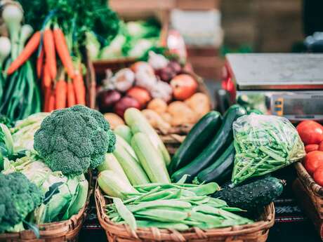 Marché gourmand chez l'habitant