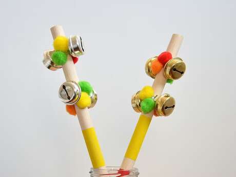 Les ateliers  famille  aux Ateliers des Arques : fabrication d'instrument