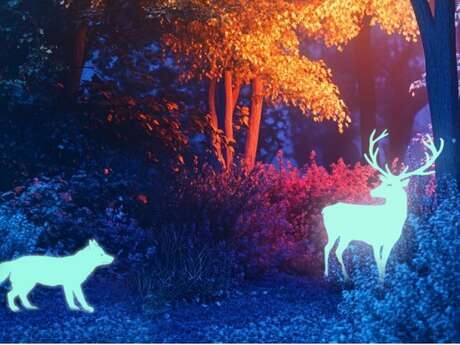 La magie de Noël au Parc animalier de Gramat