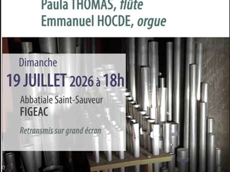 Concert des Amis des Orgues à Figeac