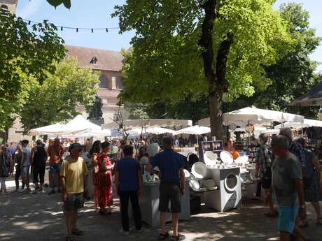 Marché des potiers à Figeac