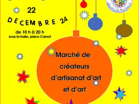 Marché de noël d’art et d'artisanat d’art à Figeac