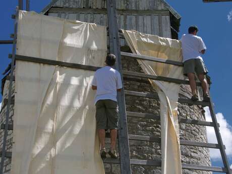 Journées du Patrimoine de Pays et des Moulins 2024: visite du moulin à vent de Boisse