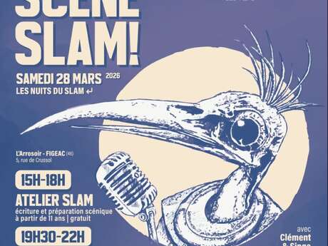 Nuit du Slam à l'Arrosoir Figeac