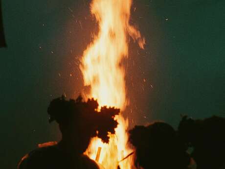 Feu de la Saint Jean à la Ferme Bouscarel
