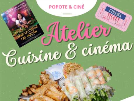 Atelier Popote & Papote : cuisine et cinéma