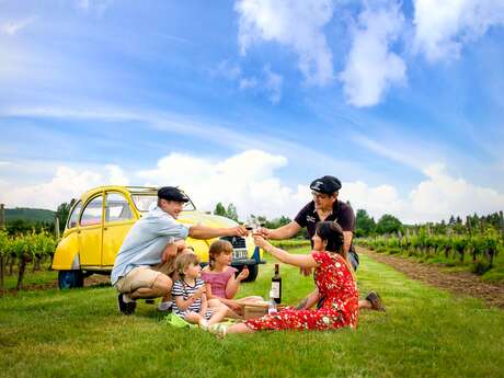 Balade en 2CV au cœur du vignoble de Cahors