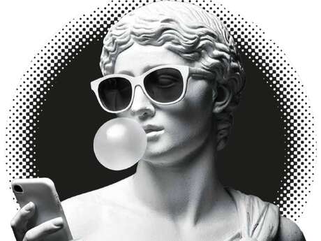 Visite commentée de l'exposition "culture pop'"
