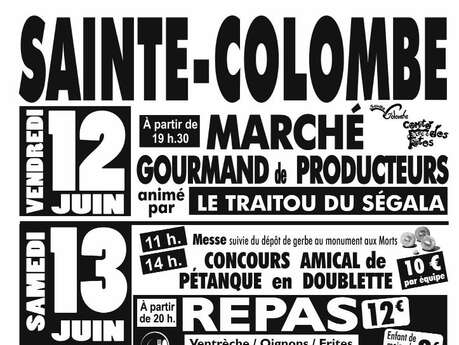 Fête Votive à Sainte-Colombe