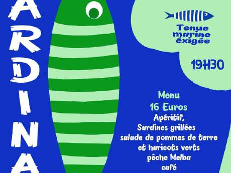 Sardinade au café Radio Tilleul