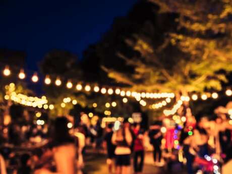 Soirée festive en plein air
