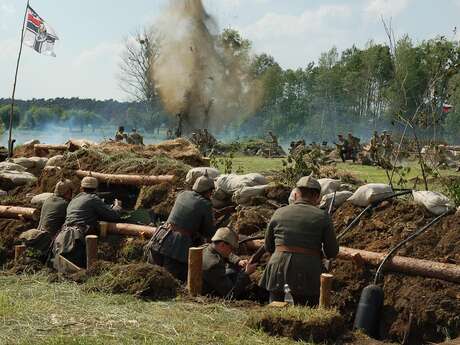 Exposition historique : 14-18, Portraits de soldats de St-Privat morts pour la France