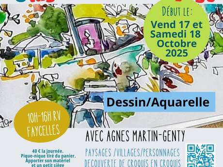Stage Carnet de voyage à Faycelles
