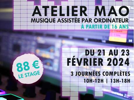Atelier MAO (musique assistée par ordinateur)