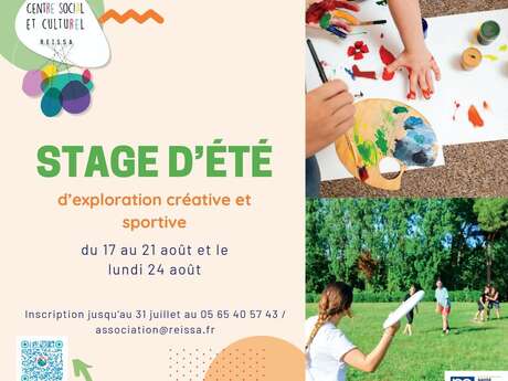 Stage d'été créatif et sportif à Assier