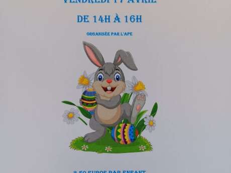 A la chasse au lapin de Pâques