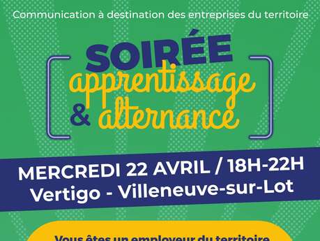 Soirée de l'apprentissage et de l'alternance