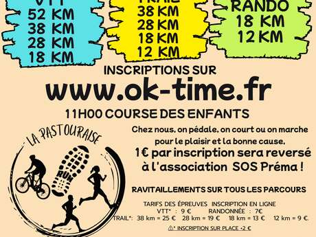 La Pastouraise : VTT, trail, marche