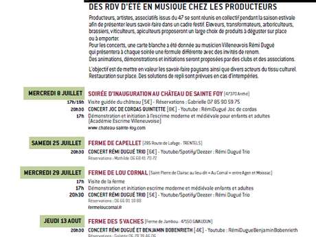 Fermes en Fête -Théâtre de Verdure