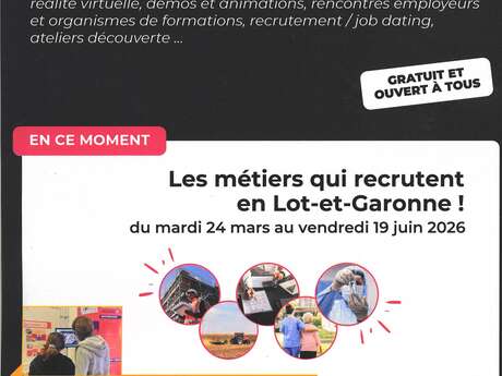 Le Showroom des Métiers : Cap Métiers Tour Agroalimentaire à l'Agropôle d'Agen