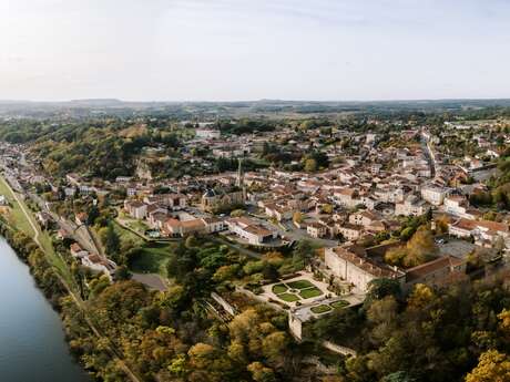 Les terrasses du château de Fumel