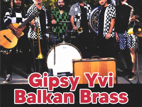 Gipsy Yvi Balkan Brass en concert
