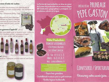 Les pruneaux pépé Gaston