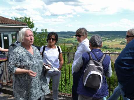 Raconteur de Pays : Maria Garrouste, visite de Penne d'Agenais