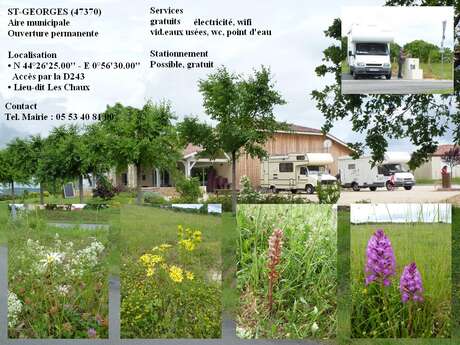 Aire de camping-car de Saint-Georges