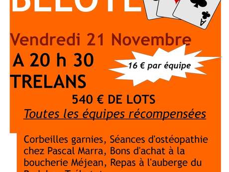 CONCOURS DE BELOTE