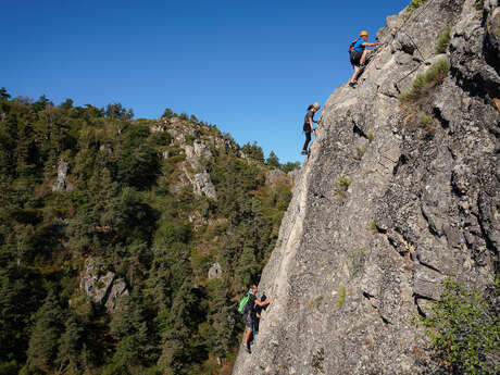 VIA-FERRATA DU MALZIEU