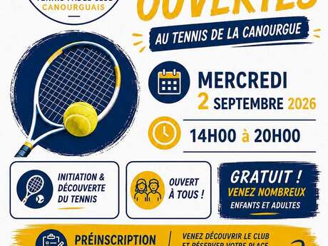 PORTES OUVERTES AU TENNIS