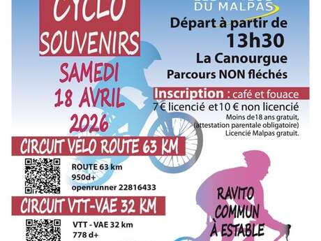 LA RANDO CYCLO SOUVENIRS