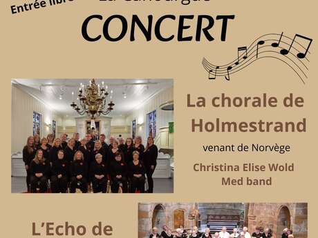 CONCERT DE "L'ÉCHO DE ROQUEPRINS" ET DES ÉLÈVES DE L'ÉCOLE