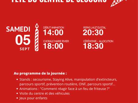 30ÈME ANIVERSAIRE DU CENTRE DE SECOURS