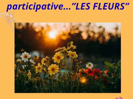 EXPOSITION À LA BIBLIOTHÈQUE DE CHANAC : LES FLEURS