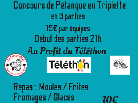 CONCOURS DE PÉTANQUE