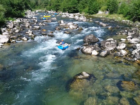 TUBING CANOË PADDLE DE L'ACROPARC DU MAS