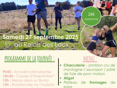 JOURNÉE SPORTIVE & GOURMANDE SUR L'AUBRAC