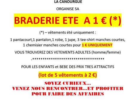 BRADERIE DE L'ÉTÉ DE LA CROIX ROUGE